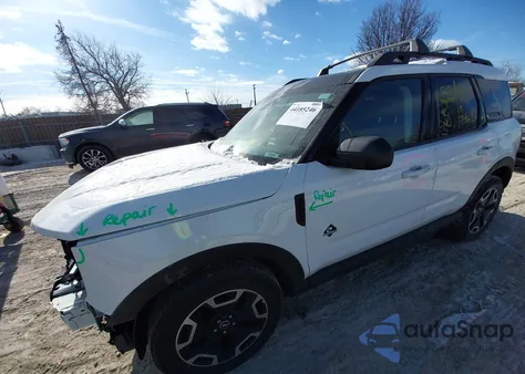 2023 Ford Bronco Sport Outer Banks из США, поврежденный, VIN 3FMCR9C61PRD69169